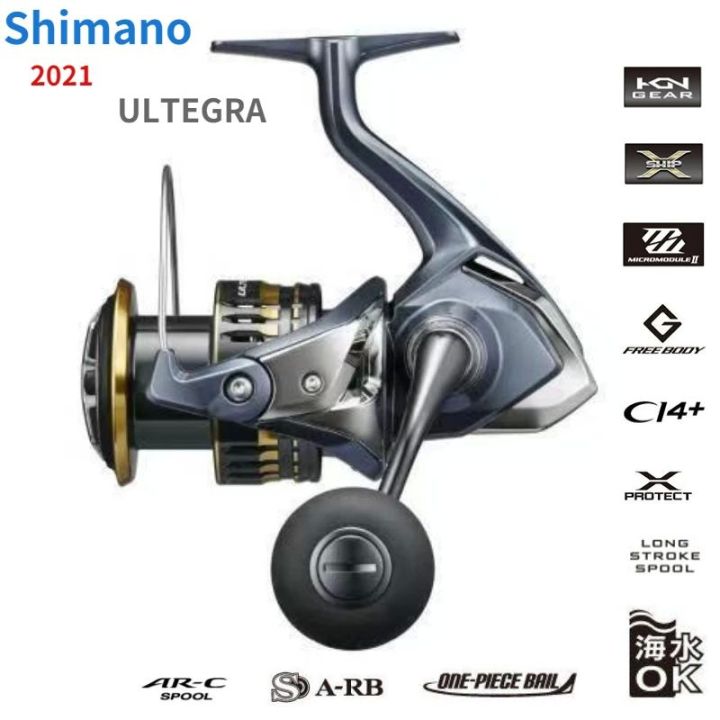 Original 2021 NEW SHIMANO ULTEGRA 1000-5000 Fishing Spinning Reels