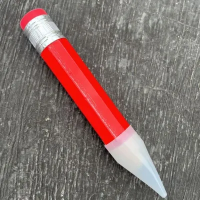 Giant Pencil Wooden 18/35CM Big Pencil Creative With Eraser Novelty Toy Performance Prop Huge Pencil School Office