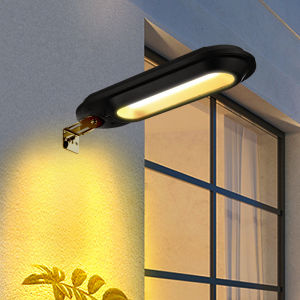 Solar Street Lights Outdoor Solar Lamp Waterproof Security Lighting for Garden Patio Path Yard