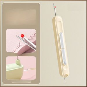 เครื่องจักรเย็บผ้า มัลติฟังก์ชัน 2-in-1 ความสะดวกในการใช้งานและความสวยงาม ด้ายเย็บ การตัดไหมอย่างรวดเร็ว