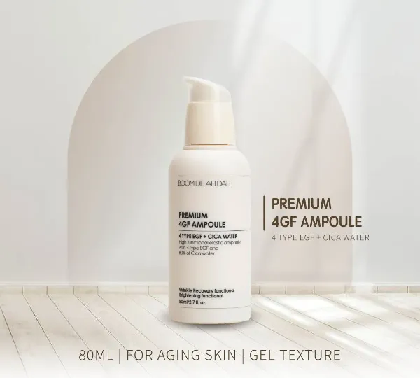 美容液 BOOM DE AHDA PREMIUM 4GF AMPOULE 80ml BDAD Premium 4GF Ampoule 80ml