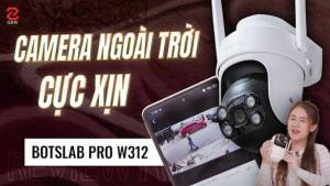 Camera Wifi IP ngoài trời 360 độ 3MP Botslab W311 2K Fullcolor - Phát hiện chuyển động đàm thoại 2 chiều