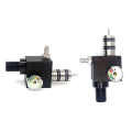 4500Psi/30MPa Pcp Bottle Tank Regulator Valve Paintball Cylinder Tank With Z Valve Bottle Pcp Air Tank Cylinder Aluminum Tank Air Bottle For Co2 Carbon Dioxide Oxygen M18X1.5 inlet thread. 