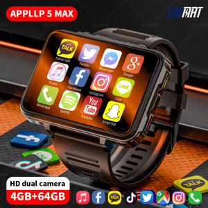 2025 New LOKMAT 4G NET Android Smartwatch 2.4" Screen 1500mAH Battery 4GB+64GB GPS Dual Camera Fitness Tracker Smart Watch