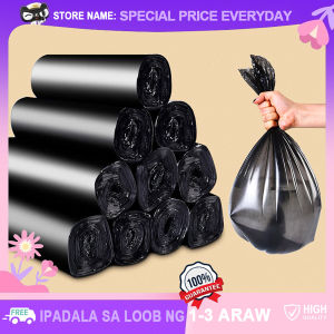Japanese 1 Roll about 18pcs Disposable Black Garbage Bag for Bin Thicken Plastic Trash Bags