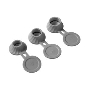 3Pcs Inverted Bottle Caps Kit Inverted Shampoo Dispenser Lid Shower Gel Emptying Gadget