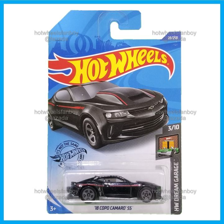 Hot Wheels 18 Copo Camaro SS HW 2020 Dream Garage 3/10 Black