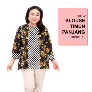 Atasan Batik Blouse Big Size Wanita: Model Terkini & Ukuran Lengkap