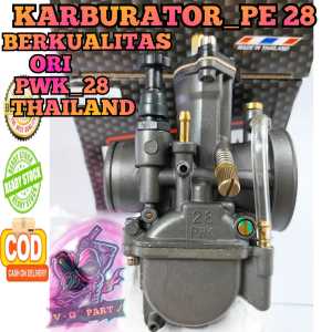 KARBURATOR CARBURATOR PWK 28 BLACK ASLI 100% ORIGINAL THAILAND KUALITAS DIJAMIN MANTAP MUDAH SETTING ASLI ORIGINAL