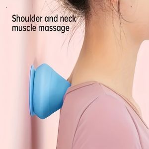 Wall-Mounted TPE Fascia Cone for Deep Tissue Massage - Green/Blue Smooth Texture Ideal for & Perfect for Gym Workouts and Fitness Training