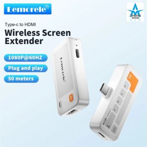 Lemorele P400 Wireless HDMI Transmitter & Receiver Kit 1080P HD Plug & Play No Wi-Fi Needed