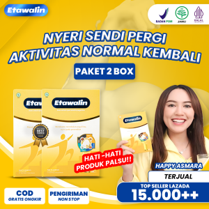 2 PAKET ETAWALIN - Susu Kambing Untuk Kesehatan Tulang Atasi Nyeri Sendi Rematik Dan Asam Urat
