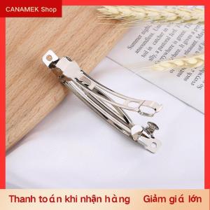 CS 10pcs mùa xuân tóc Clips cơ sở trống tự động barrette handmade Bow HAIRPIN DIY trang sức làm phụ kiện