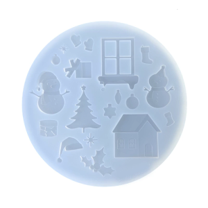 Versatile Sturdy Silicone Mould for Candy Chocolate and Jelly Crafting Supplies with High Temperature Resistance