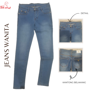 CELANA JEANS WANITA NYAMAN DI PAKAI DAN KUALITAS BAGUS