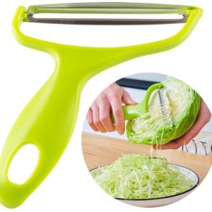 2pcs Wide Mouth Peelers Vegetable Fruit Cabbage Graters Salad Potato Slicer Peeler Stainless Steel Peeling Knife Household Kitchen Tools