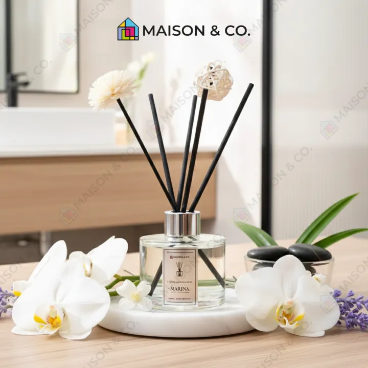 Maison & Co. HOTEL SCENT 120ML Reed Diffuser Home Fragrance Natural ...