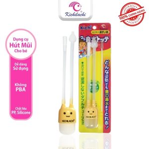 Hút mũi cho bé hút mũi cho bé sơ sinh dụng cụ hút mũi cho bé Kichilachi không làm đau bé không BPA (tặng kèm cây cọ súc ống)