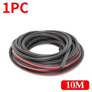 10M Car Silence Scheme Rubber sealing strip edge for car door and luggage compartment sealing strip universal car silent solution rubber sealing strip shape sound insulation tape