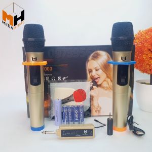 Mic không dây cao cấp Best Sound micro hát karaoke không dây chuyên nghiệp hát nhẹ êm chống hú mic