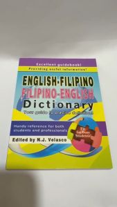English-Filipino/Filipino-English Dictionary Medium