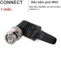 Đầu bấm BNC vuông góc 1 chiếc OD6mm. 