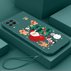 ปลอกสำหรับ Samsung A12 5G F12 M12 A125 A15 Samsung S22 PLUS S20PLUS Samsung A23 Samsung Samsung A53เคสโทรศัพท์คริสต์มาสแบบนิ่ม