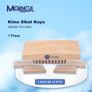 Kimo Sikat Kayu / Serbaguna / Kokoh / Pakaian/ Dapur / Baju / Kayu / Sikat Grosir / Moencul