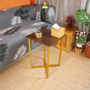 RumahLiyya Meja Samping Sudut Minimalis Sofa Ruang Tamu Kamar Tidur - Casy End Table