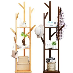 ที่แขวนกระเป๋า ที่แขวนหมวก ที่แขวนเสื้อผ้า  เสาแขวนผ้า ราวไม้อเนกประสงค์  เสาไม้แขวนหมวก  ราวไม้แขวนหมวก เสาไม้แขวนหมวก ราวตากผ้า