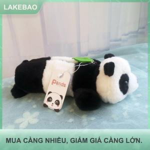 【LAKEBAO】 Cartoon Panda bút chì sang trọng trường hợp dễ thương động vật Túi mỹ phẩm văn phòng phẩm lưu trữ túi bút chì Túi đồ dùng học tập