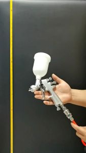 AUARITA H-921 SPRAY GUN MINI HVLP NOZZLE 1.0mm/1.2mm CUP 250ml AIRBRUSH & PAINTING