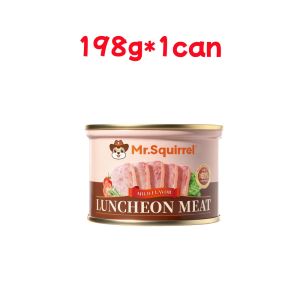 Mr.Squirrel Luncheon Meat 198g FDA Approved Mix of Chicken & Pork luncheon meat
