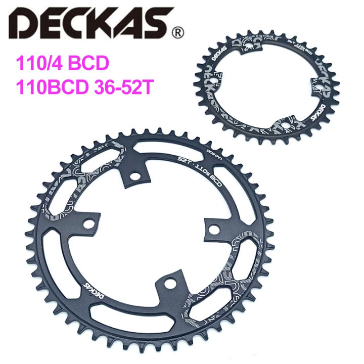 Deckas 110s 110 4 BCD Chainring Road Bike Narrow Wide Single Chainwheel deckas-110s-110-4-bcd-chainring-road-bike-narrow-wide-single-chainwheel