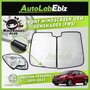 Proton Persona 2019-2023 NinjaShades Plus Front Windscreen OEM Sunshades Foldable (FWS)