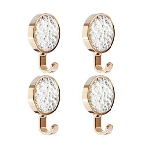 4 cái Dễ dàng lắp đặt móc dính cho phòng tắm bảo vệ bức tường và hỗ trợ nặng mặt hàng người thuê nhà thân thiện móc treo tường