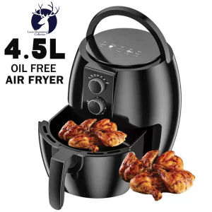 Multi-functional Oil Free Air Fryer 4.5 Liter High Capacity 1350W Healthy Living Non-oil Non Stick Fryer