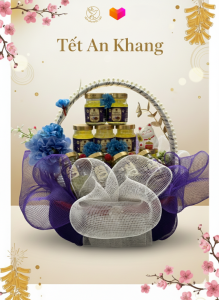 Set Quà Yến Sào Tết An Khang - Set Quà Tết - 10 Hũ Yến Chưng 50% Cao Cấp 70 ml - Quà Tết Biếu Bố Mẹ Gia Đình Đối Tác Khai Trường