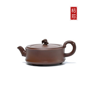 原矿文革紫泥纯手工竹段140ML小容量自用宜兴紫砂壶功夫茶壶茶具