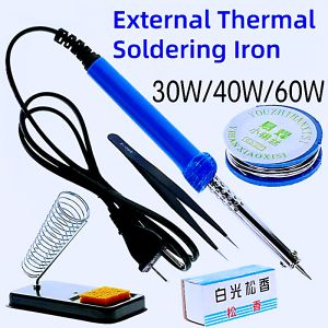 External hot soldering iron set of household soldering iron thermostat soldering pen soldering electronic repair soldering tools