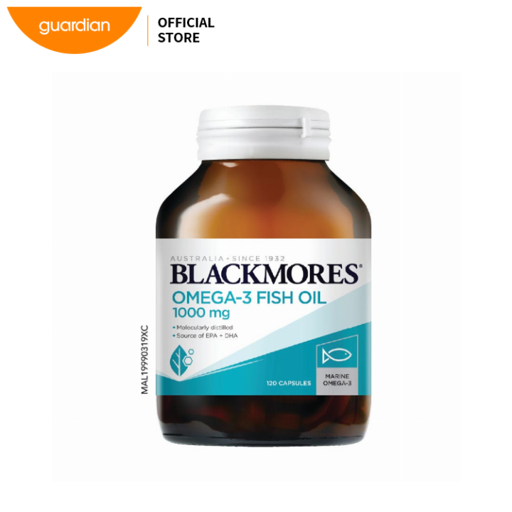 Blackmores Omega3 Fish Oil 1000Mg 120's Lazada
