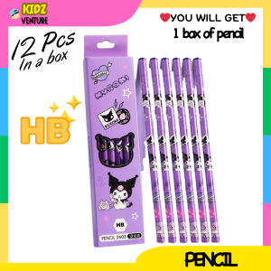 Huntrix HB 6pcs Pencil 15cm Ruler Smooth Writing Drawing Exam Kit Tools Kids Student School Stationery 儿童学生开学铅笔文具套装