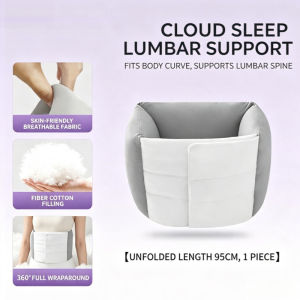 Soft Waist Support Cushion Braces Comfortable Lumbar Support Belt Deep Sleep Waist Pillow