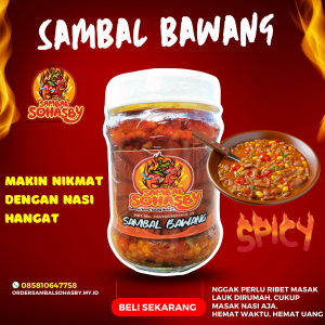 Sambal Bawang Kekinian Sohasby Pedas Gurih Juara Teman Wajib Saat Makan