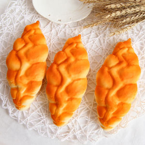 Cute Soft Squeeze Realistic French Bread Food Model Squishy Toy Slow Rebound Hand Pinch Sensory Anti Stress Relief Fidget Toys | Mainan Picit Melegakan Tekanan Comel Kanak Kanak Fidget Squishy Toys