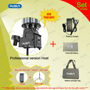 PUSUN 羽毛球 发球机 Badminton Serving Machine PB-6001 Professional/Flagship badminton Ball machine badminton machine single player multi-person fully automatic 训练器 server training device Intelligent