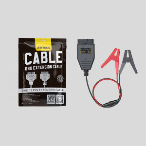 AUTOOL BT30 xe OBD2 Pin dụng cụ thay năng lượng khẩn cấp Cáp nguồn