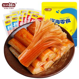 (S$0.28/pack）麻辣蟹柳 Crab Stick Instant Spicy Snack