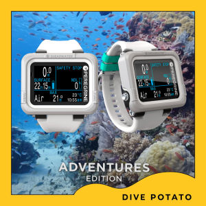 (PREORDER) SHEARWATER PEREGRINE ADVENTURES EDITION Dive Computer Scuba Diving (NEW Colour)-Silicon Case and Strap free until 30Sep23