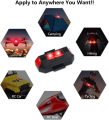 7 color Charging flash lamp motorcycle locomotive refitting UAV strobe lights pilot lights universal. 